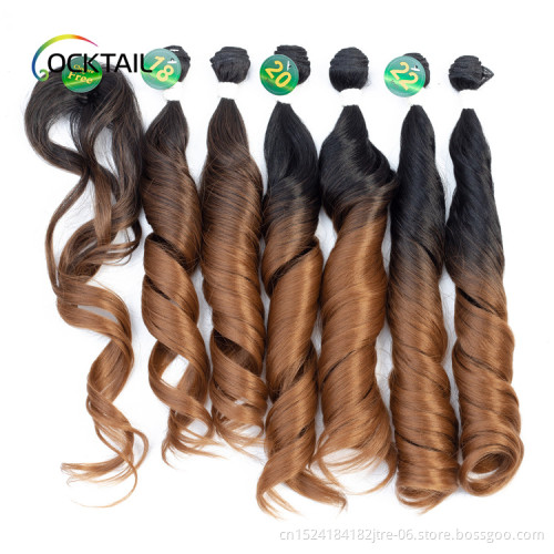natural protein fiber synthetic hair goods factory, new developed human hair similar fiber